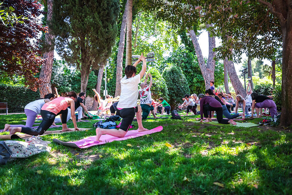 Alcalá yoga Day 2024